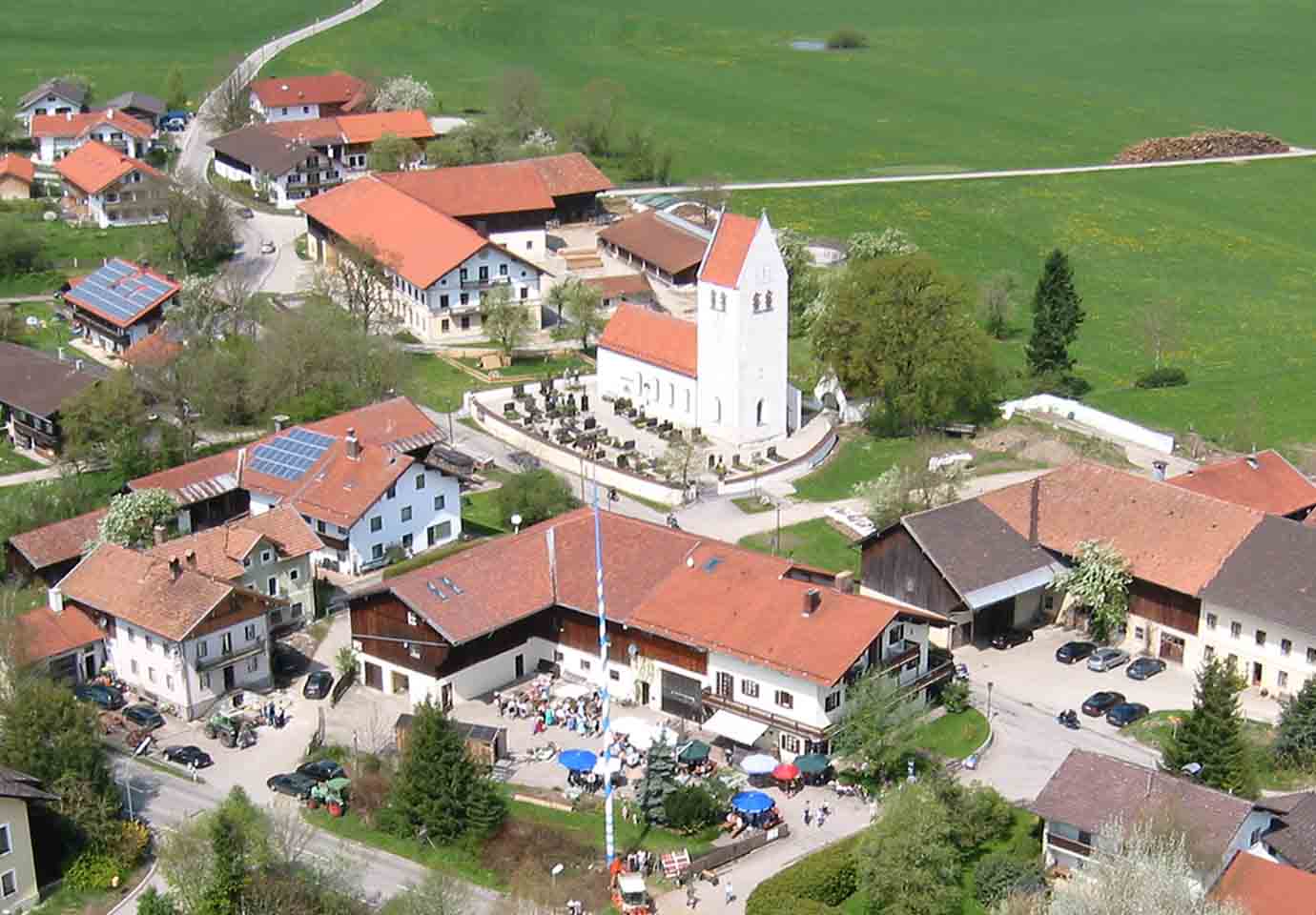 Luftaufnahme Maifeier 2005